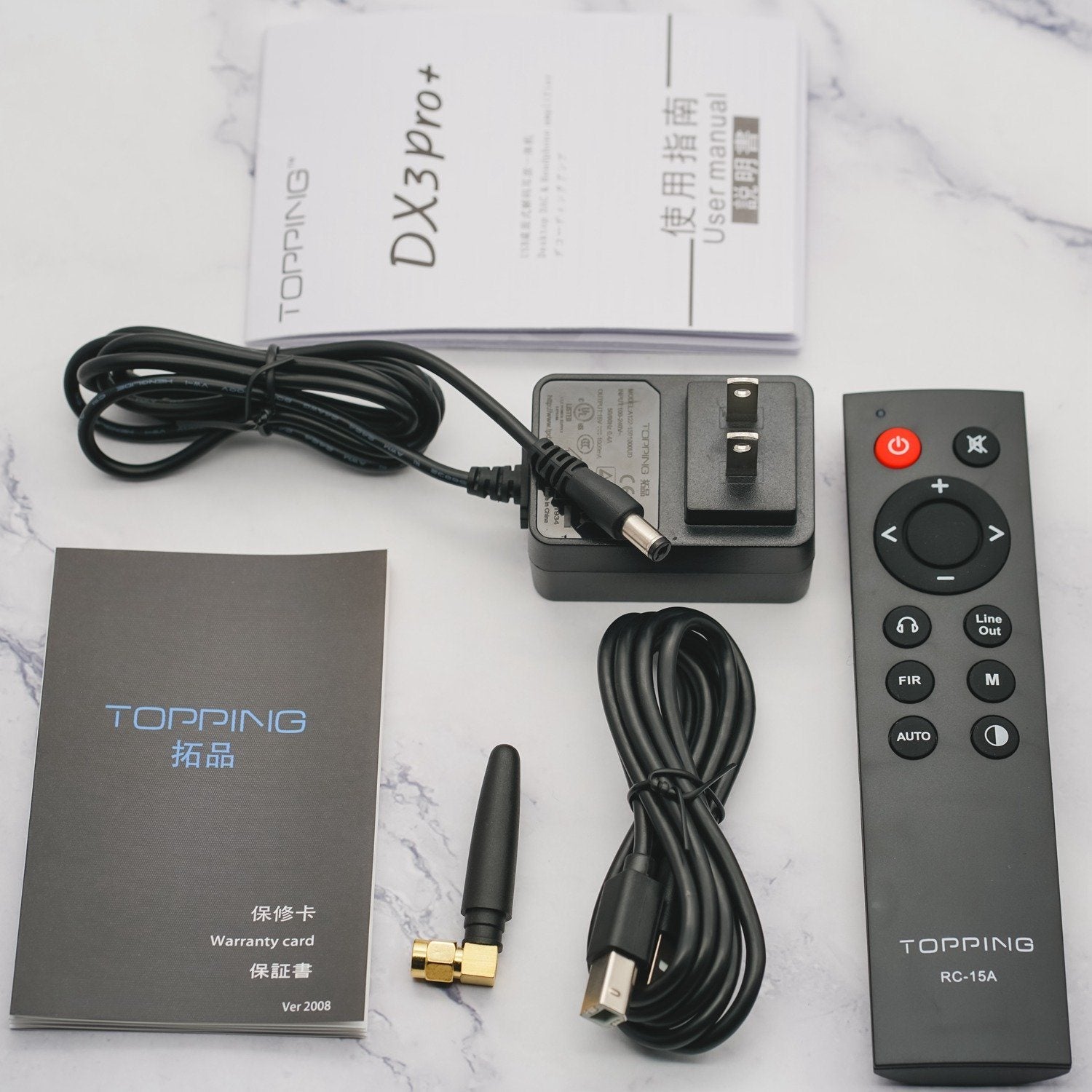 TOPPING DX3pro+ Bluetooth 5.0 DAC & Headphone Amplifier Pre Amplifier HiFiGo 