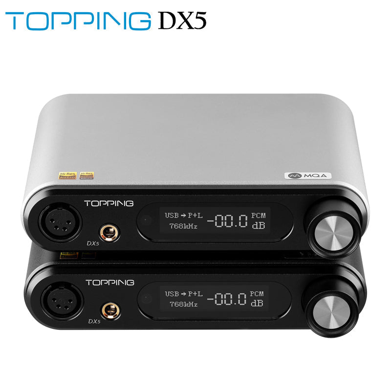TOPPING DX5 DAC MQA HiFiGo 