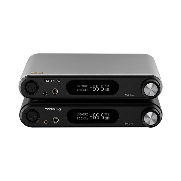 TOPPING DX7 Pro+ BT 5.1 LDAC Transmission DAC & Built-in NFCA Headphone AMP HiFiGo 