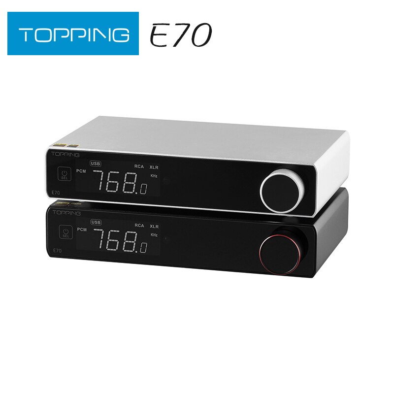 Pre-Order TOPPING E70 ES9028Pro DAC XU316 Bluetooth 5.1 Decoder