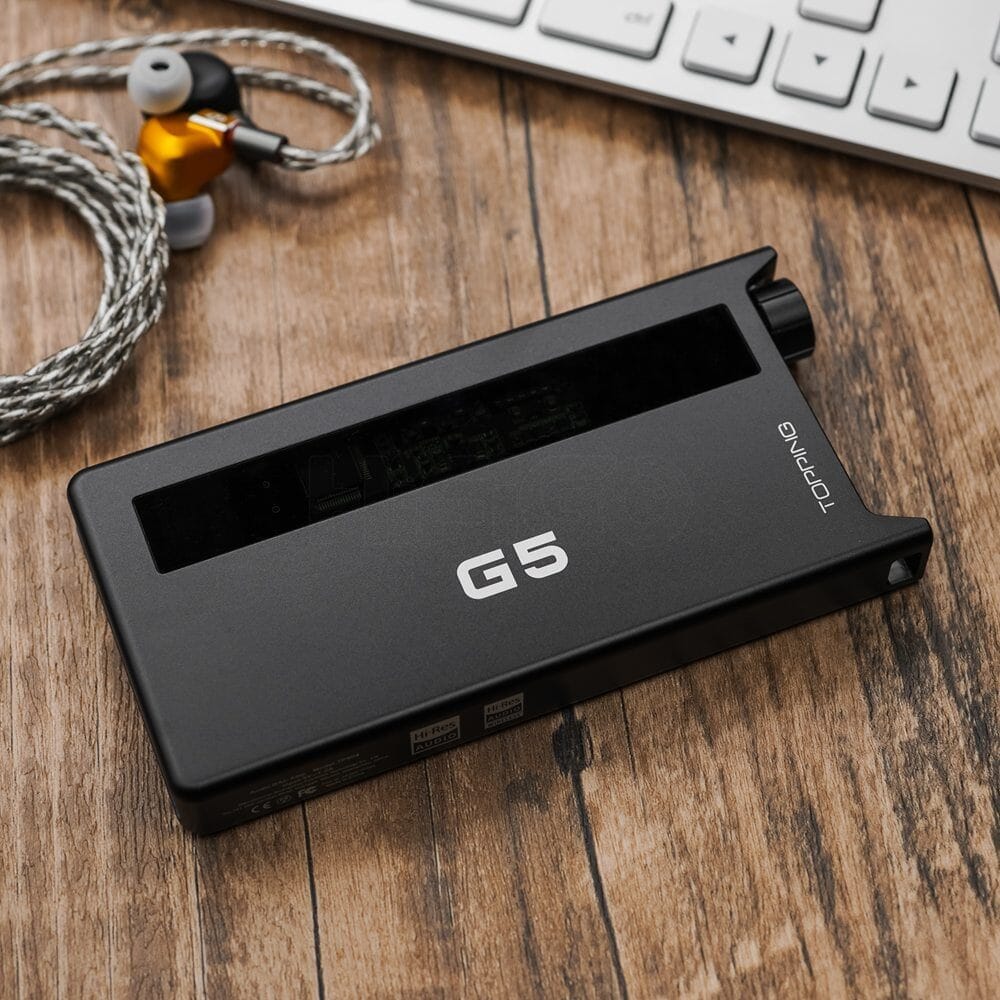 TOPPING G5 LDAC Audio Built-in NFCA HPA Portable Bluetooth DAC & AMP Headphone AMP DAC HiFiGo 