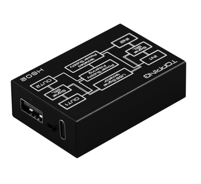 TOPPING HS02 USB2.0 High Performance High Compatibility Low Latency Audio Isolator HiFiGo 