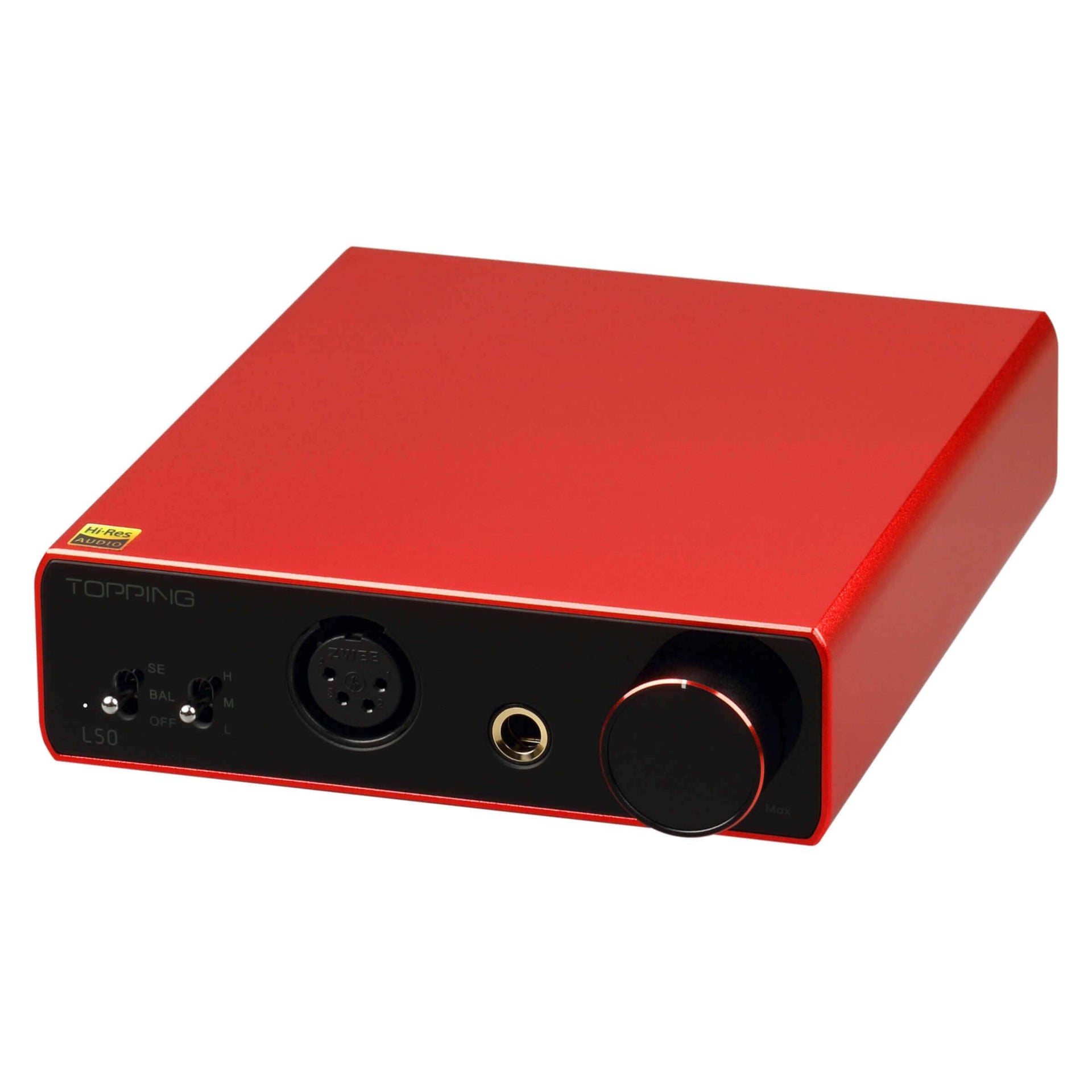 Amplificatore Cuffie Topping L50 - NFCA, Rumore Ultra Basso 0.3uV, Ingressi SE/BAL