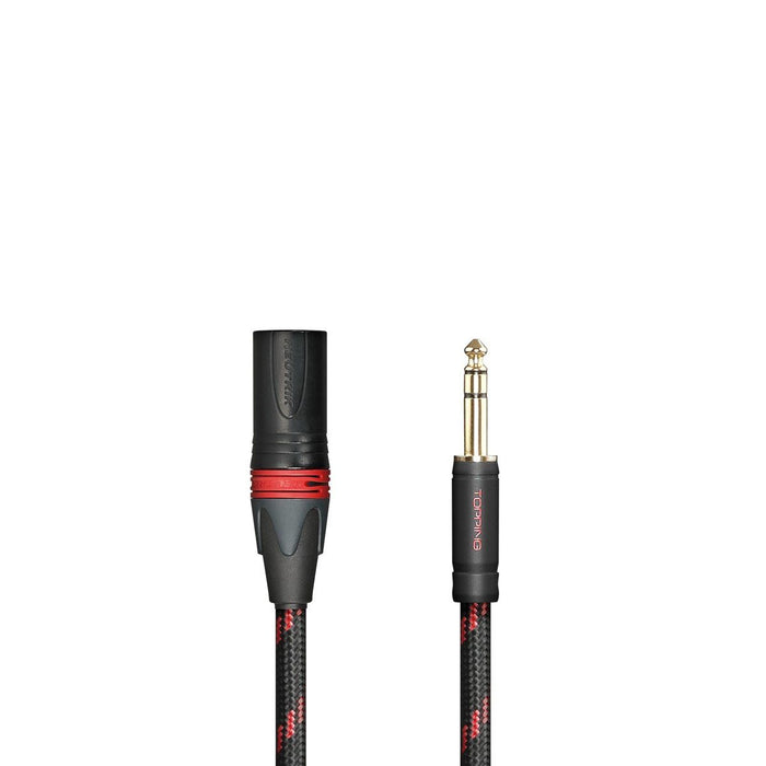 TOPPING TCT2 HIFI Audio Large Three-core Revolution XLR Male Balance Cable HiFiGo 