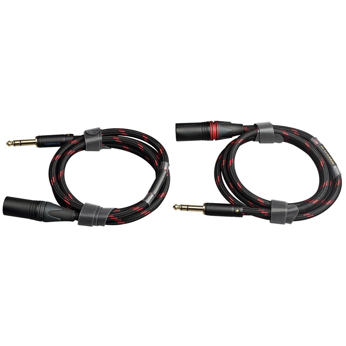 TOPPING TCT2 HIFI Audio Large Three-core Revolution XLR Male Balance Cable HiFiGo TCT2-75CM 