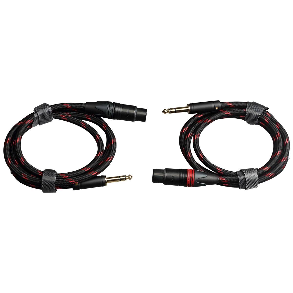 TOPPING TCT3 HIFI Audio Big Three Core XLR Female Head Balance Cable HiFiGo TCT3-75CM 