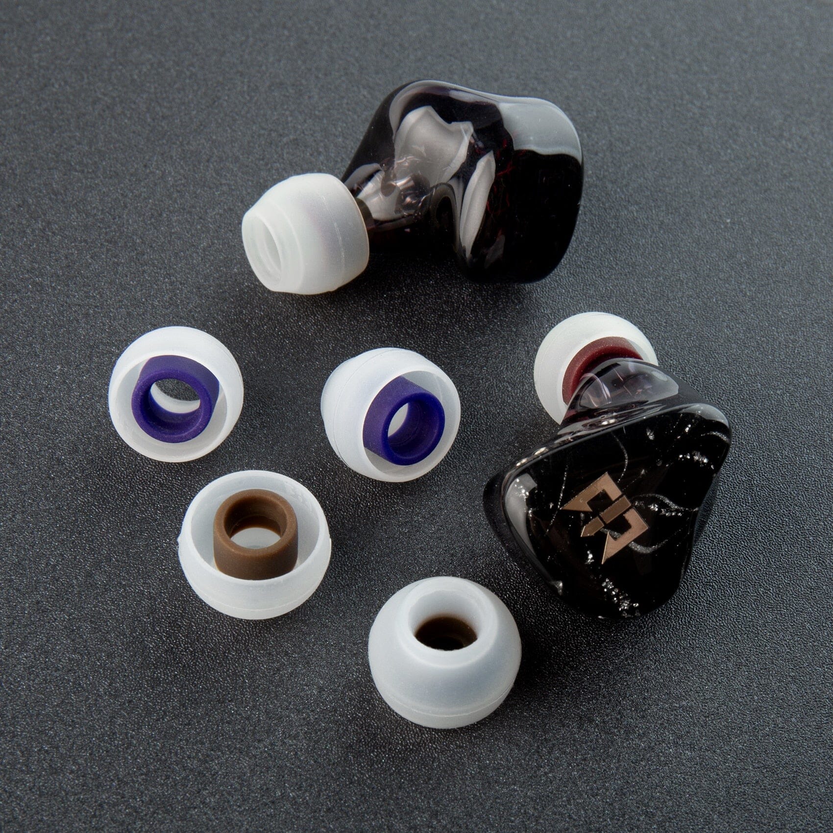 TRI Clarion Silicone Earphone Eartips 3 Pairs For Nozzle 4.5mm-6mm Eartips HiFiGo 