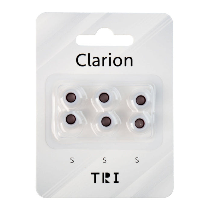 TRI Clarion Silicone Earphone Eartips 3 Pairs For Nozzle 4.5mm-6mm Eartips HiFiGo 3 pairs all in S 