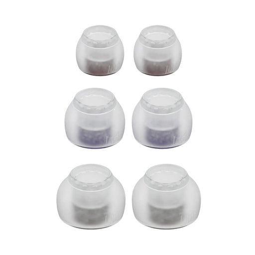 TRI Clarion Silicone Earphone Eartips 3 Pairs For Nozzle 4.5mm-6mm Eartips HiFiGo 
