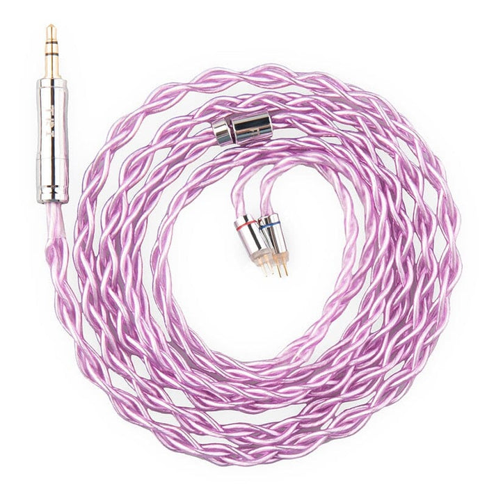 TRI TR10 5N OFC Mixed 4N Silver-Plated Detachable Plug Upgraded Earphones Cable Audio Cable HiFiGo 