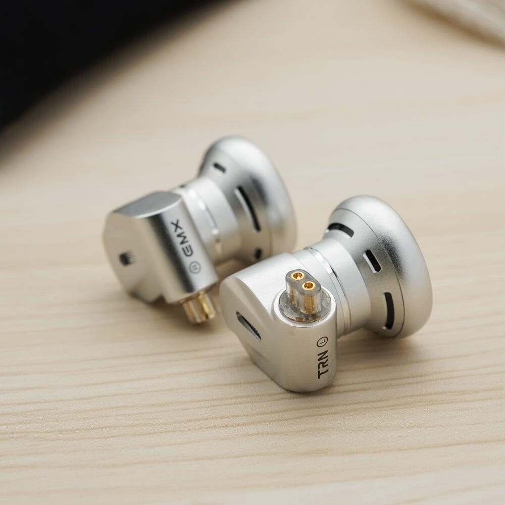 TRN EMX New Flagship Audiophile Dynamic Driver Flat Head Earphones HiFiGo 