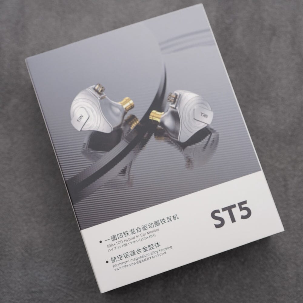 TRN ST5 4BA+1DD Hybrid In-Ear Monitors 10 Drivers Unit Earphone HiFiGo 