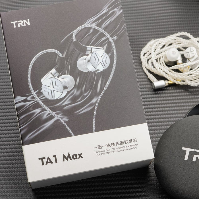 TRN TA1 Max 1DD+1BA Knowles Hybrid Driver Earphones HiFiGo 
