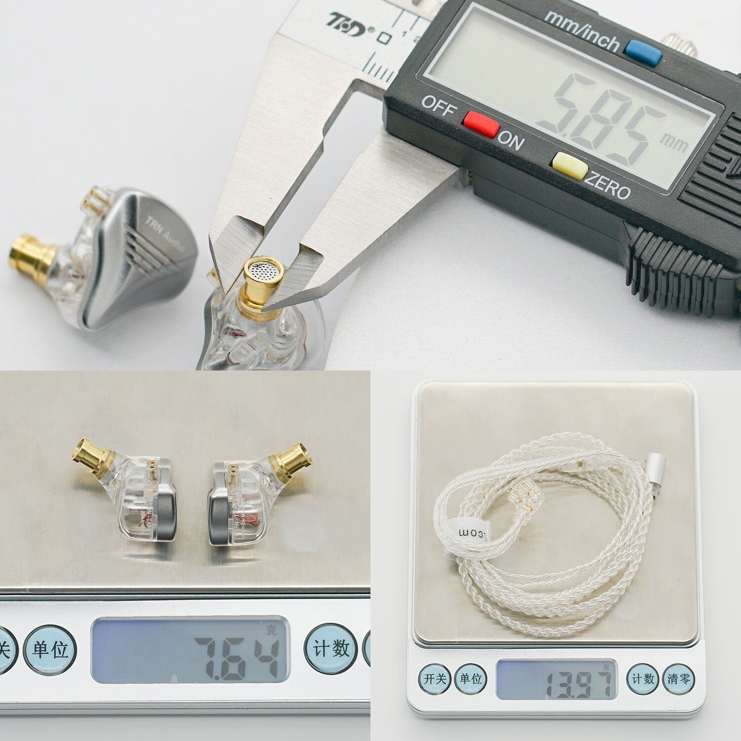 TRN TA2 2BA+1DD Hybrid In-Ear Monitors HiFiGo 