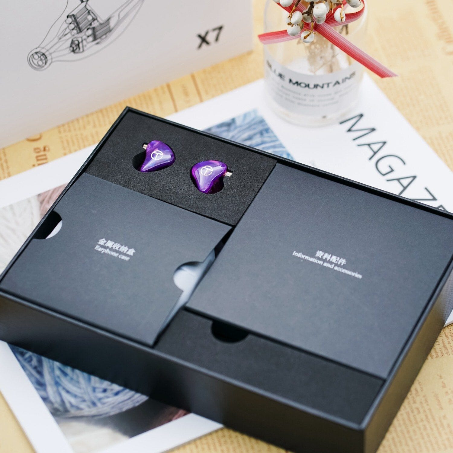 TRN X7 7 Balanced Armature Drivers In-Ear Monitors HiFiGo 