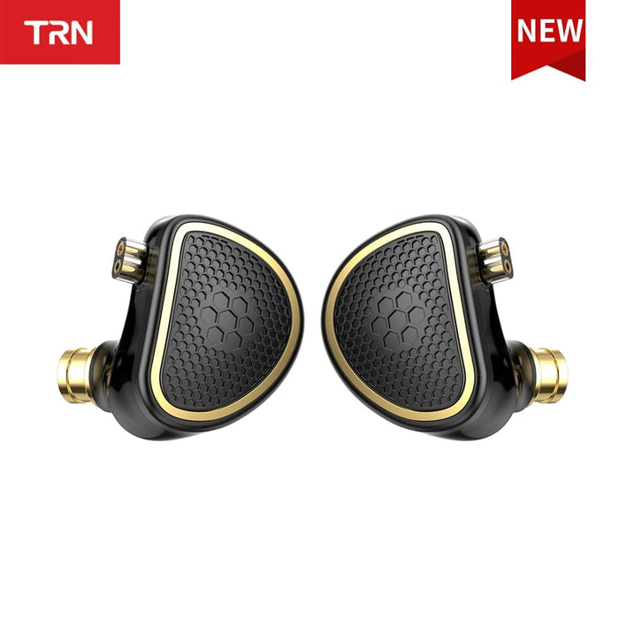 TRN Xuanwu 10mm Square Planar Driver + 1BA Hybrid In-Ear Monitors IEMs Earphone HiFiGo 