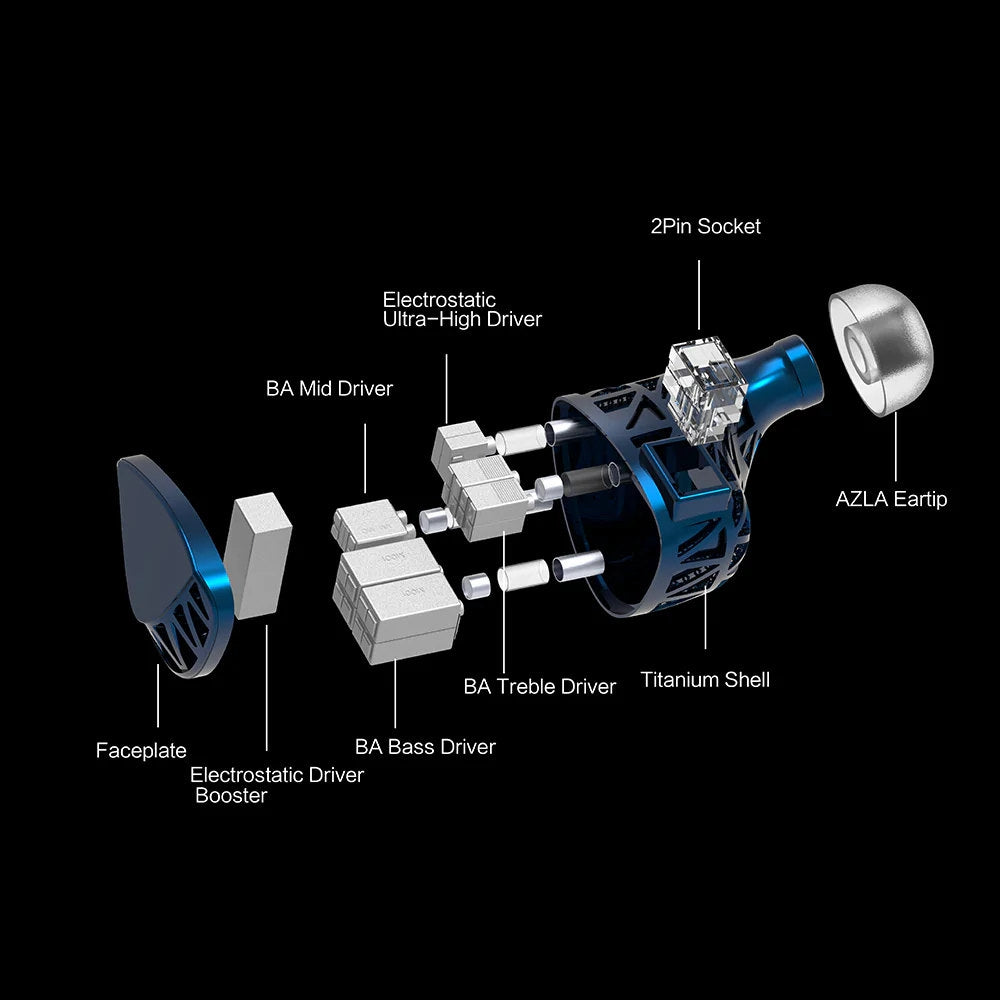 Unique Melody Maven Pro New Upgrade 10BA+2EST In-Ear IEMs HiFiGo 