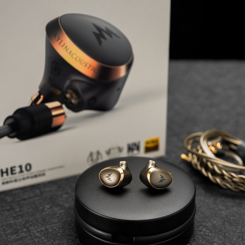 Whizzer Kylin HE10 10.2mm Carbon Nanotube Dynamic Diaphragm Driver In-Ear Earphone Earphone HiFiGo 