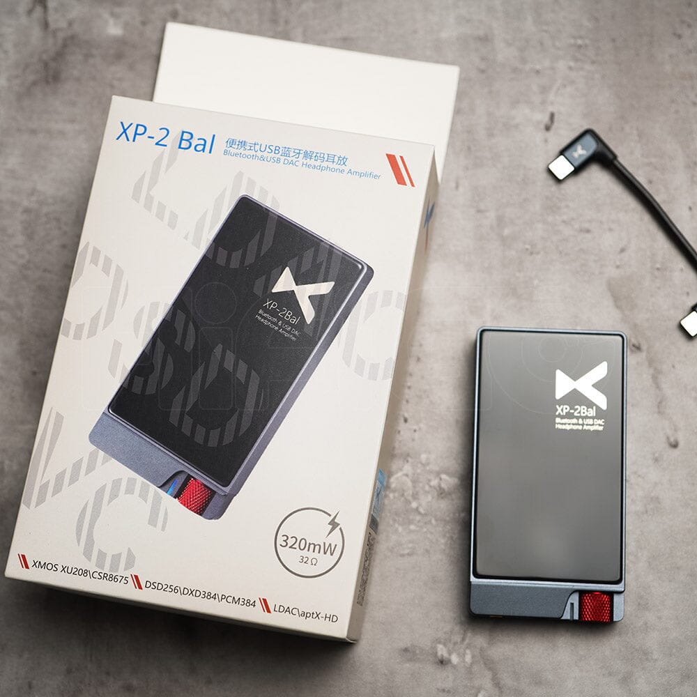 xDuoo XP-2 BAL / XP2 BAL HD Bluetooth USB DAC & Balanced Headphone Amplifier With Mic Headphone AMP DAC HiFiGo 