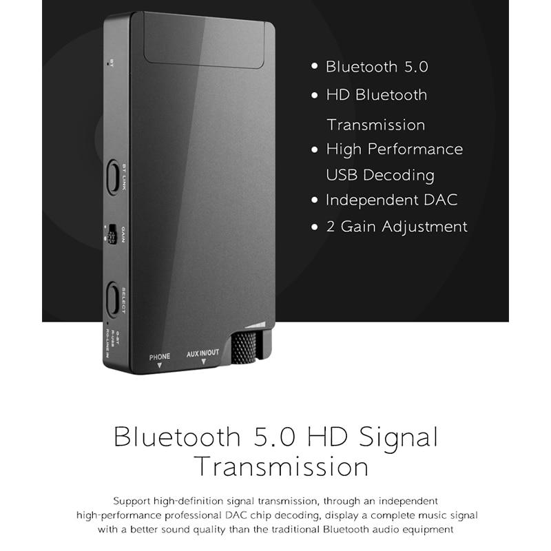 XDUOO XP-2 BT 5.0 Portable Headphone AMP DAC HiFi Audiophile USB HiFiGo 