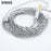 XINHS 4 Cores Graphene Alloy Silver Plated Earphone Cable 2.5 3.5 4.4 - MMCX 2 Pin QDC TFZ Earphone Cable HiFiGo 