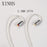 XINHS 4 Strands Silver-Pated Copper Earphone Cable 2Pin / MMCX / QDC / 0.75mm For ZSX/ZSN ZS10 Pro/AS16 Earphone Cable HiFiGo 2.5MM MMCX 