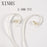 XINHS 4 Strands Silver-Pated Copper Earphone Cable 2Pin / MMCX / QDC / 0.75mm For ZSX/ZSN ZS10 Pro/AS16 Earphone Cable HiFiGo 2.5MM TFZ 