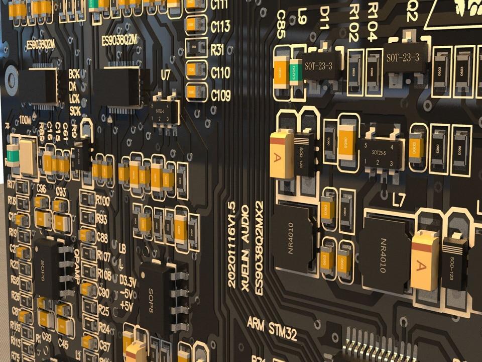 XUELIN H7 Dual ES9038Q2M DAC HiFi USB Headphone Amplifier HiFiGo 