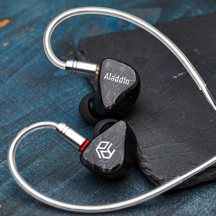 Yanyin Aladdin 3BA +1 Dynamic Driver Hybrid HiFi In-ear Earphones IEMs HiFiGo 