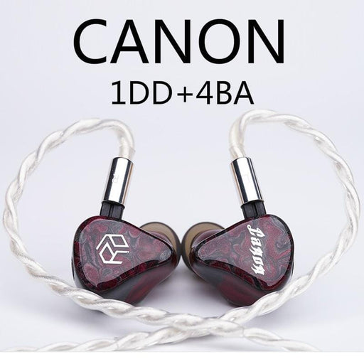Yanyin Canon 1DD+4BA Hybrid Hifi In-Ear Monitor HiFiGo 