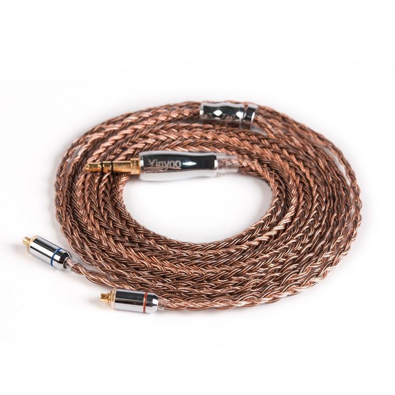Yinyoo 16 Core High Purity Copper Cable 2.5/3.5/4.4MM MMCX/2PIN/QDC HiFiGo 3.5MMCX 