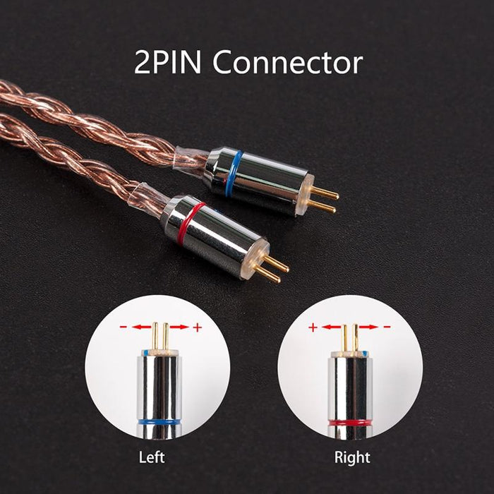 Yinyoo 16 Core High Purity Copper Cable 2.5/3.5/4.4MM MMCX/2PIN/QDC HiFiGo 
