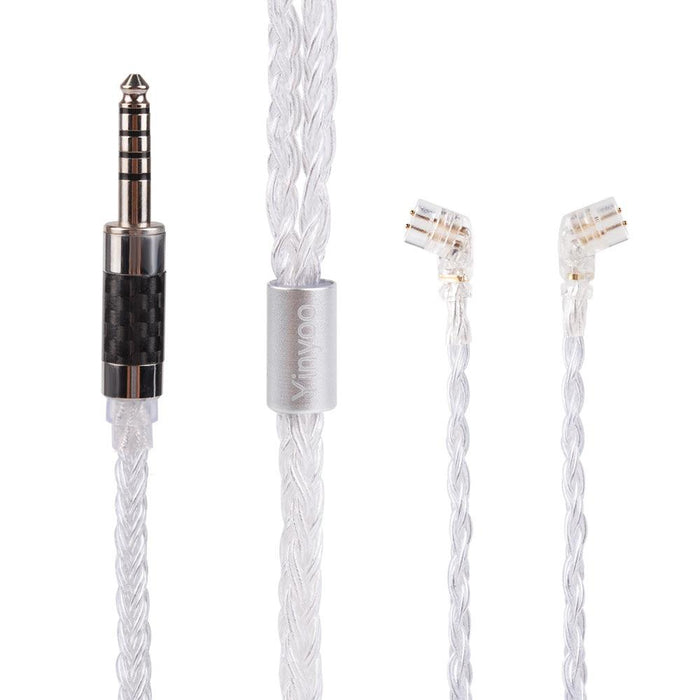 Yinyoo 16 Core Silver Plated Cable 2.5/3.5/4.4mm Upgrade Cable HiFiGo QDC 4.4 