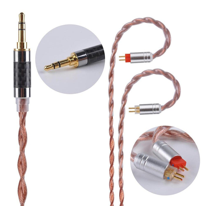 Yinyoo 4 Core Alloy With Pure Copper Upgraded Cable 2.5/3.5/4.4mm HiFiGo 2PIN 3.5 