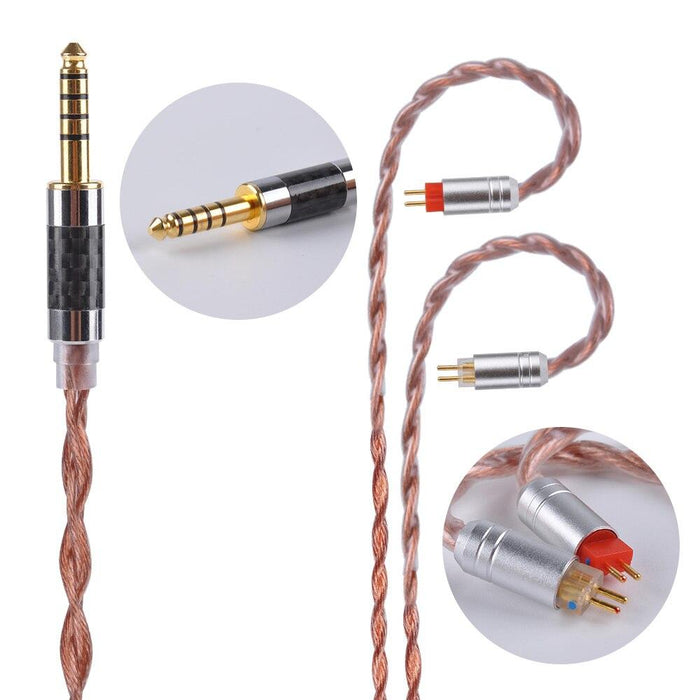 Yinyoo 4 Core Alloy With Pure Copper Upgraded Cable 2.5/3.5/4.4mm HiFiGo 2PIN 4.4 