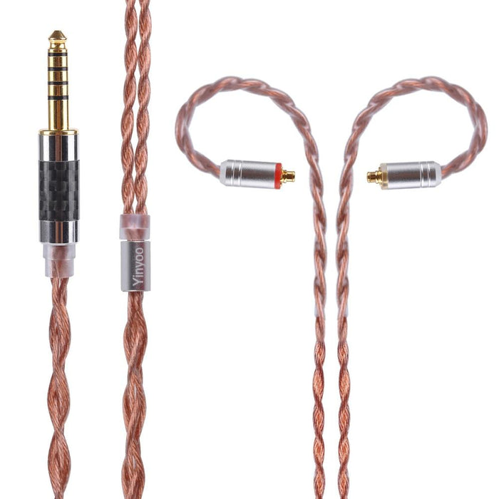 Yinyoo 4 Core Alloy With Pure Copper Upgraded Cable 2.5/3.5/4.4mm HiFiGo 