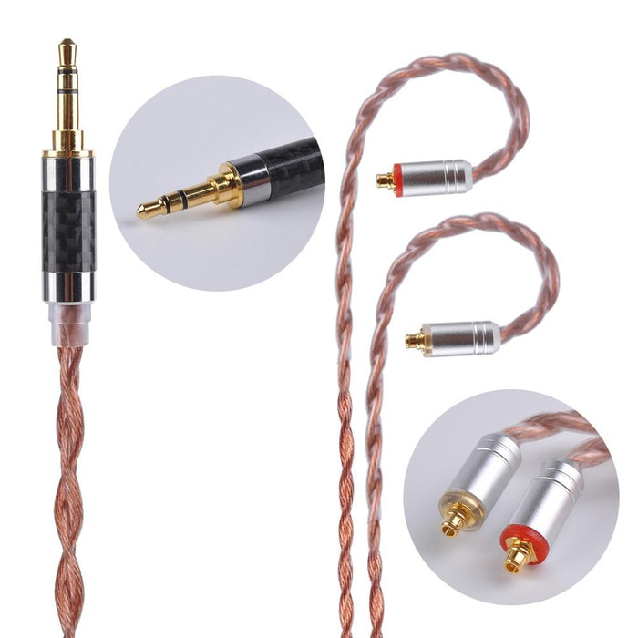 Yinyoo 4 Core Alloy With Pure Copper Upgraded Cable 2.5/3.5/4.4mm HiFiGo MMCX 3.5 