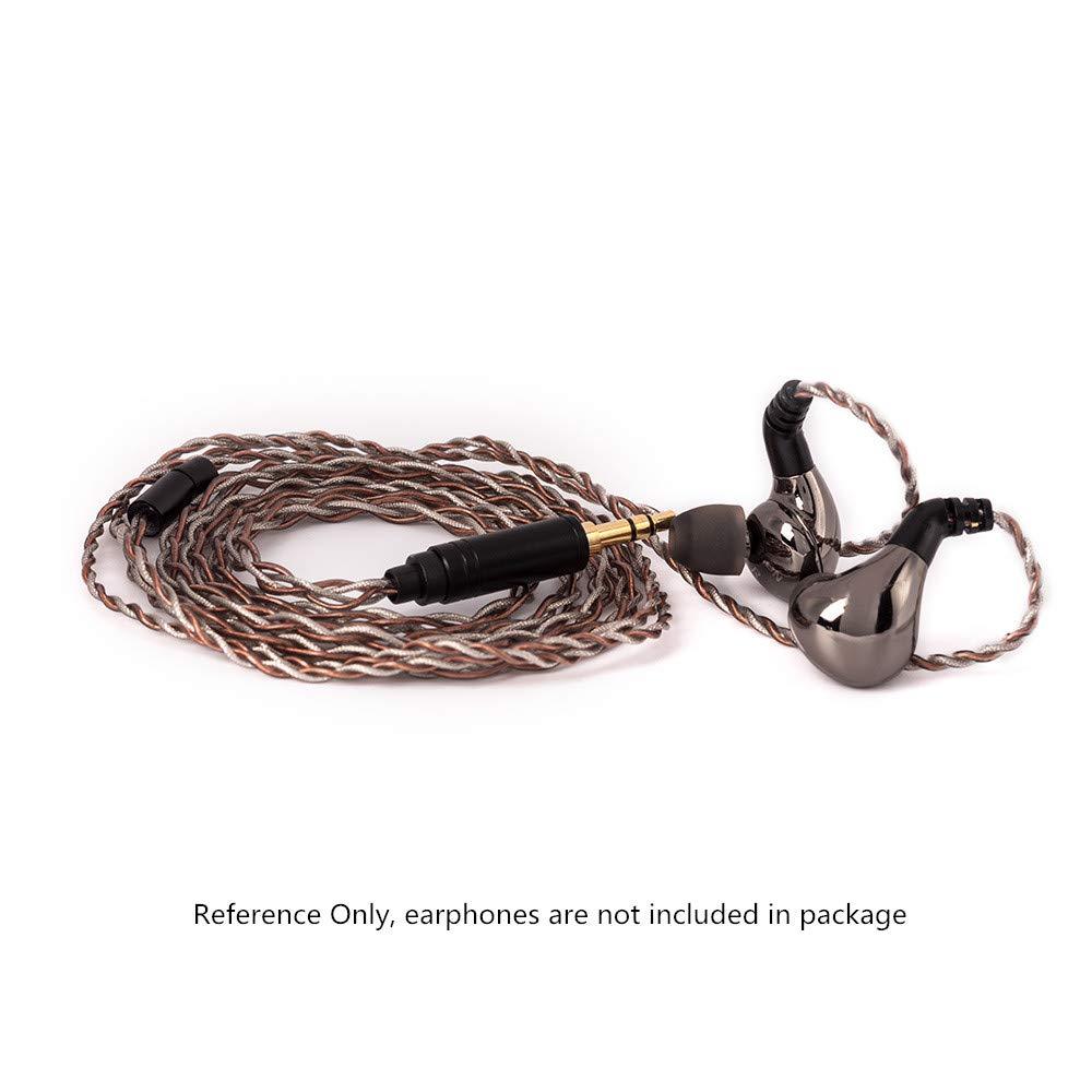 Yinyoo 4 Core Replacement Cable Silver Plated Copper Hybrid BLON 03 HiFiGo 