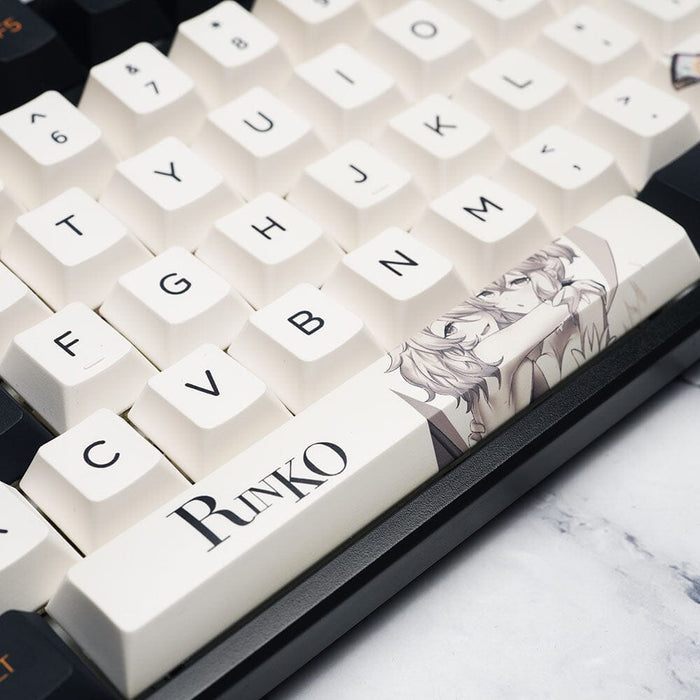 Z Review Rinko Touch Cherry Profile Keycaps Set Keycap HiFiGo 