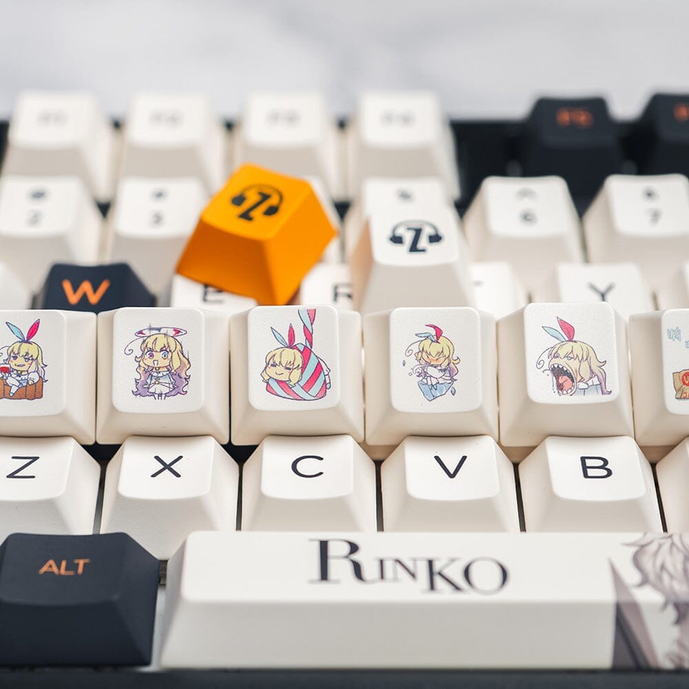Z Review Rinko Touch Cherry Profile Keycaps Set Keycap HiFiGo 