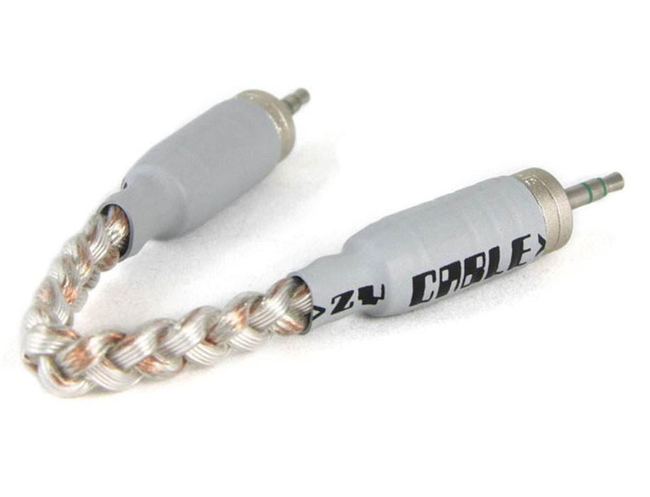 ZY HiFi Cable 3.5mm Male to Male Stereo Audio Cable Noah's Ark + Plug Canare F12 ZY-009 Silver HiFiGo 